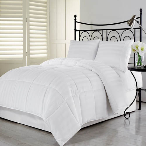 100% cotton  Satin Stripe  Hotel Bedding Set