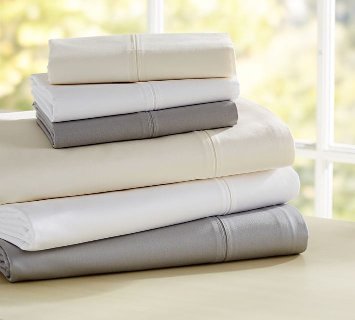 50% Cotton50% polyester Percale T240 Thread Count  fabric