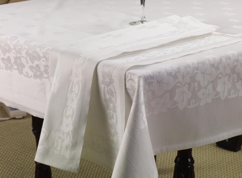 100% Cotton /Polyester Satin Table Cloth