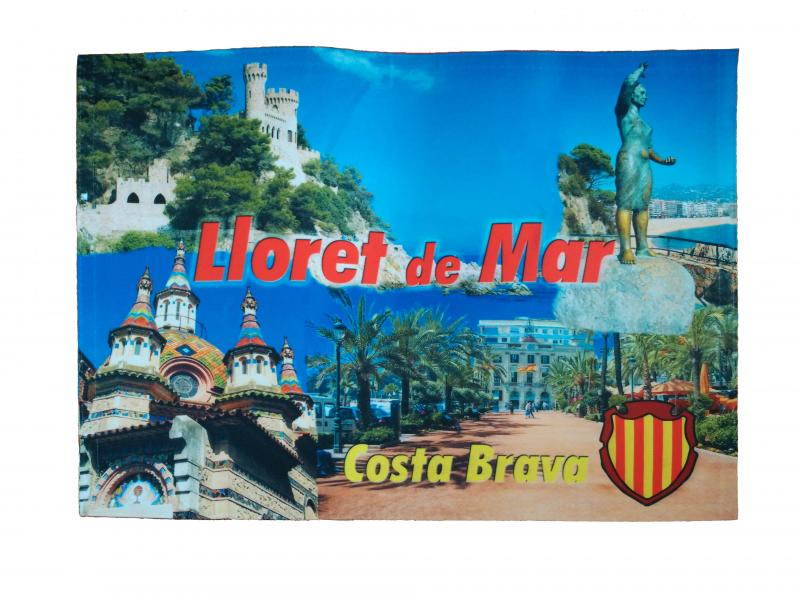 100% cotton/100% polyester/PVC  printed place mat