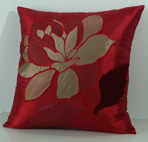 Decorative Pillow,  Cotton Cushion Cover in solid color