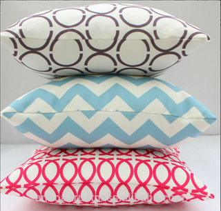 Decorative Pillow,  Cotton Cushion Cover in solid color