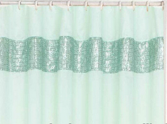 Eco-friendly non-toxic EVA colorful printing waterproof anti-bacterial shower curtain bathroom curtain