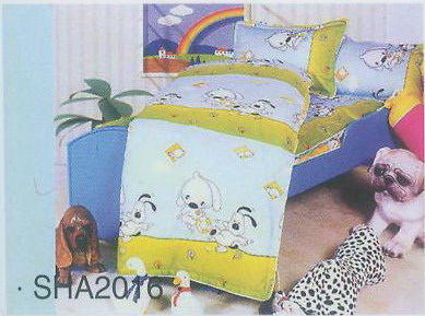 100% cotton twill printing kid bedding sets/ children bedding sets