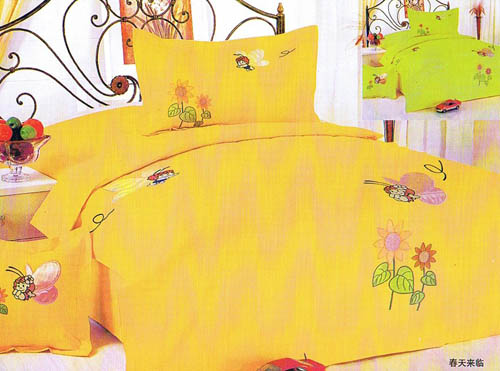 100% cotton twill printing kid bedding sets/ baby bedding sets