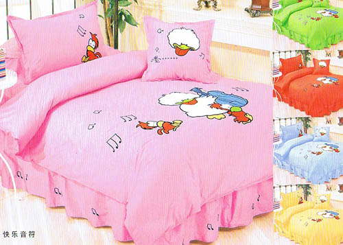 100% cotton twill printing kid bedding sets/ baby bedding sets