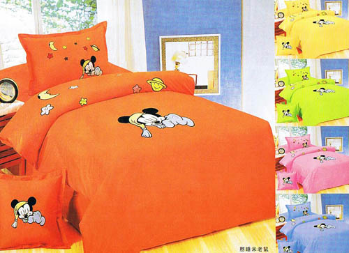 100% cotton twill printing kid bedding sets/ baby bedding sets