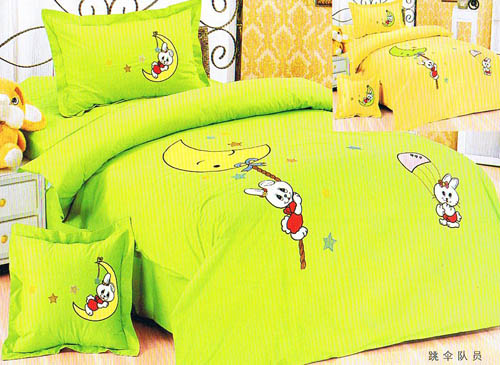 100% cotton twill printing kid bedding sets/ baby bedding sets