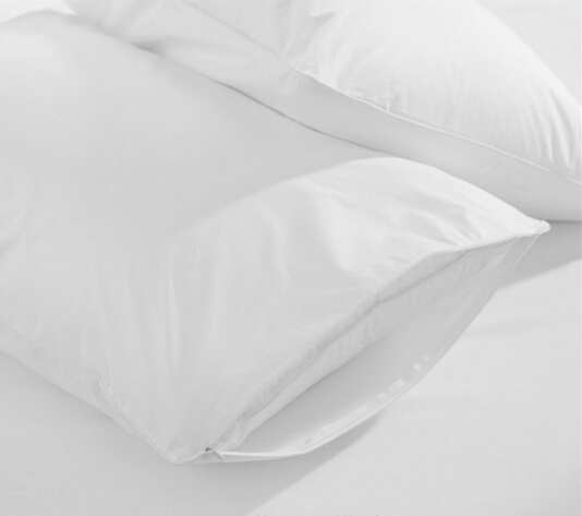 Woven 100% polyester fire-resistant pillow protectors/mattress protectors