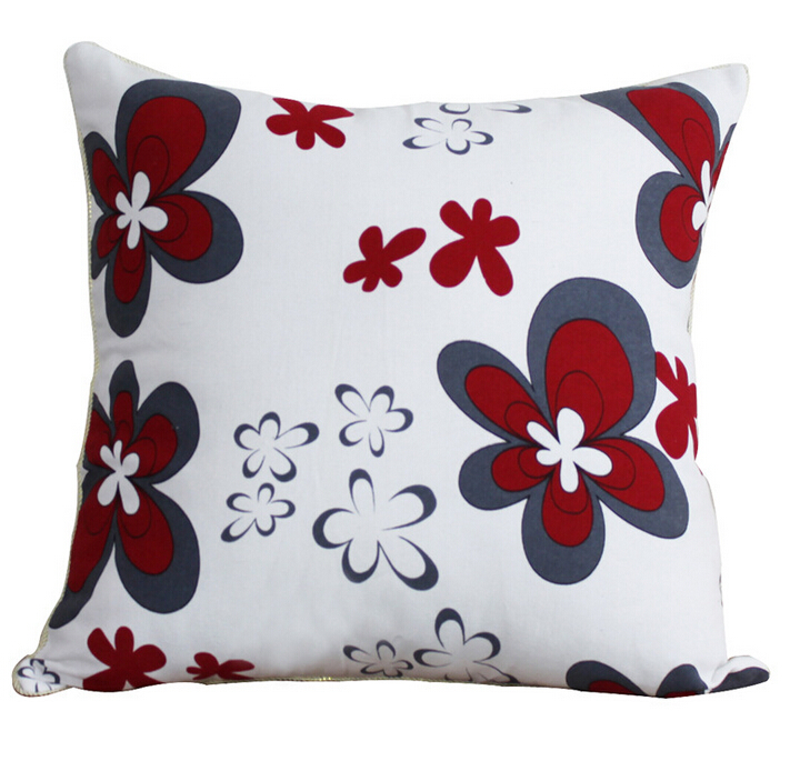 100% cotton Decorative Floral Soft Cushion/Throw