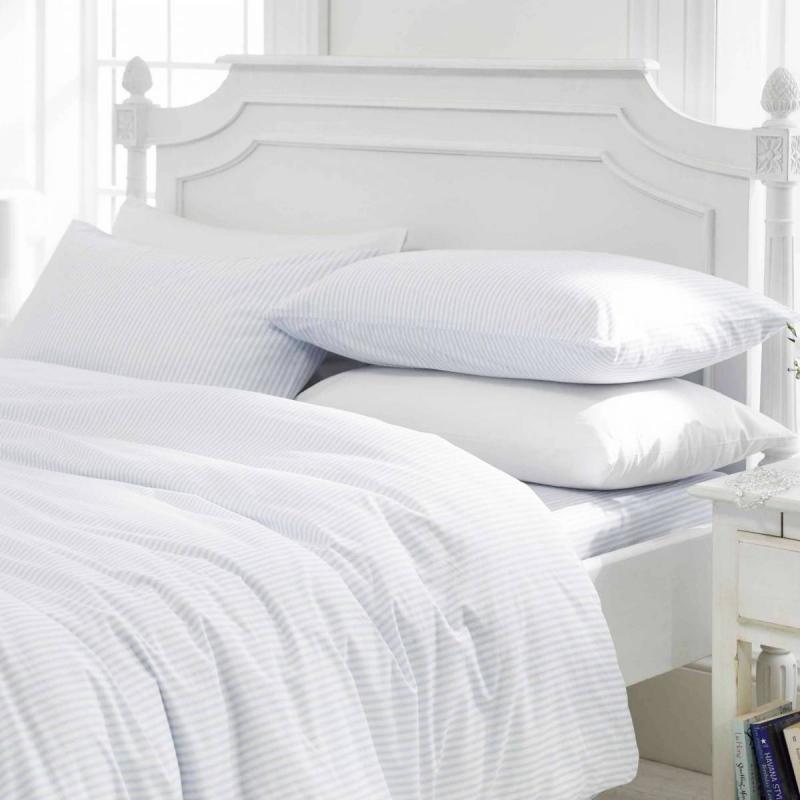 80% cotton 20% polyester 0.4cm  satin stripe hotel bedding sets hospital bedding sets in stock