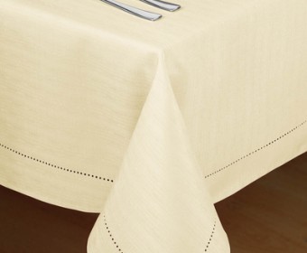 100% Cotton /Polyester Satin Table Cloth