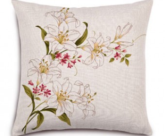 Modern Decorative Floral Pillow Cover Cushion Cover