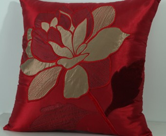 Decorative Pillow,  Cotton Cushion Cover in solid color