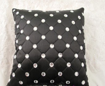 Decorative Pillow,  Cotton Cushion Cover in solid color