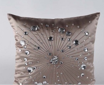 Decorative Pillow,  Cotton Cushion Cover in solid color