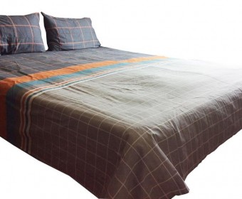 Pure Cotton T205 twill printed bed sheet set, Reactive Printed, Hypoallergenic duvet cover and pillowcase set