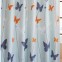 Eco-friendly non-toxic EVA colorful printing waterproof anti-bacterial shower curtain bathroom curtain