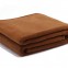 100% polyester solid color airline polar fleece blanket