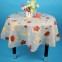 Environmental Waterproof /Anti-skid/Thicken/Mildewproof PEVA Printed Square Table cloths