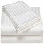 Luxury 5 star Satin Stripe 3cm Hotel Bed sheet/Hotel Bed Sets