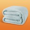 100% polyester solid color airline polar fleece blanket